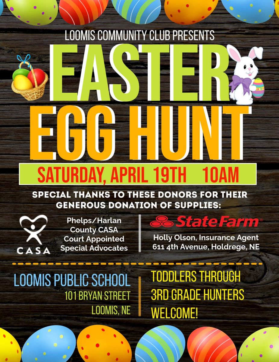 Easter Egg Hunt April 19th